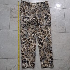 Max Mara Leopard Print Pants